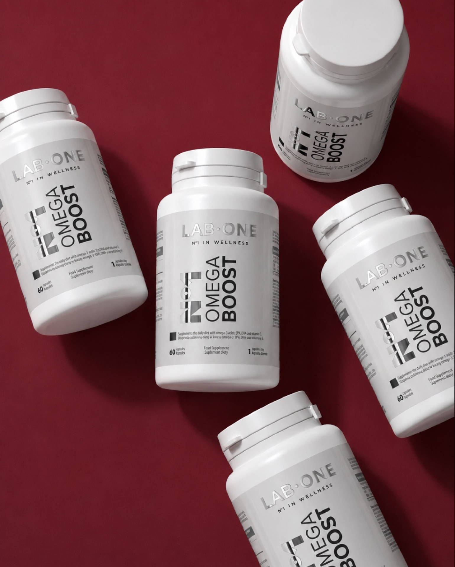 N°1 Habit Trainer Box – kreatin, Omega-3 syror och magnesium
