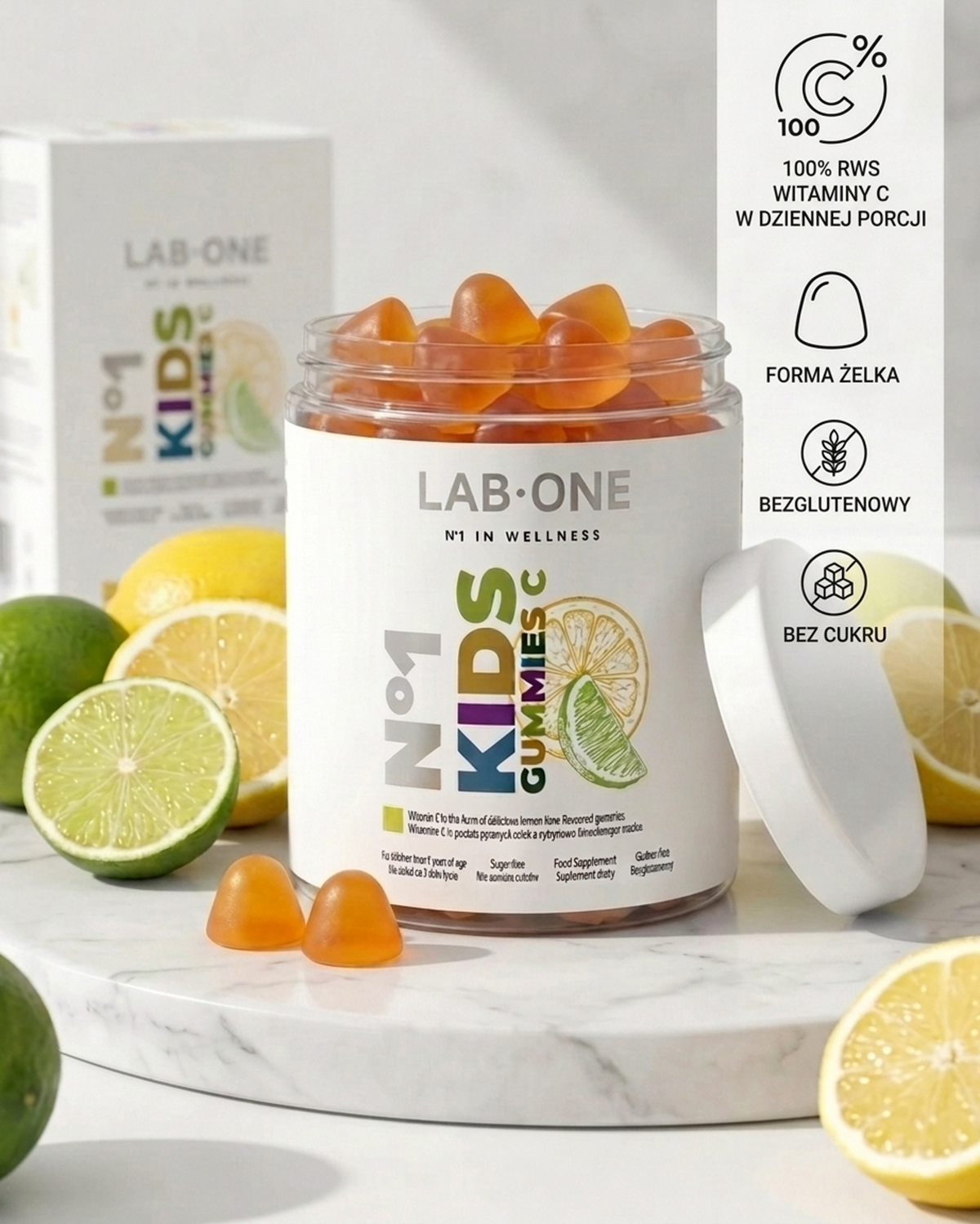 N°1 KidsGUMMIES C - vitamin C i gelé för barn