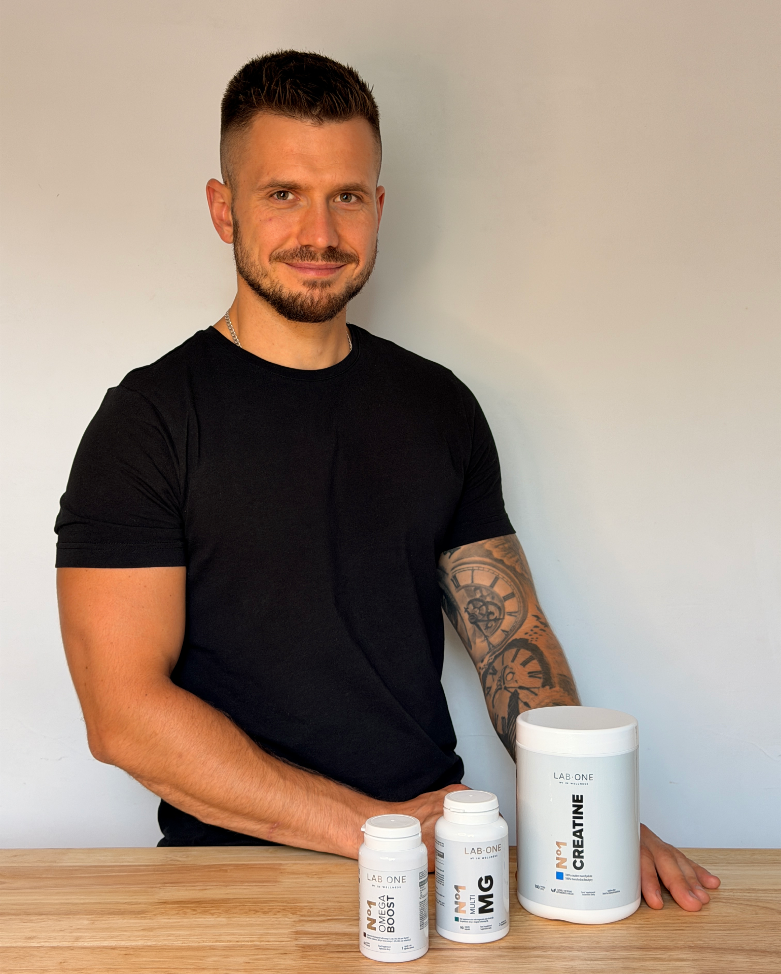 N°1 Habit Trainer Box – kreatin, Omega-3 syror och magnesium