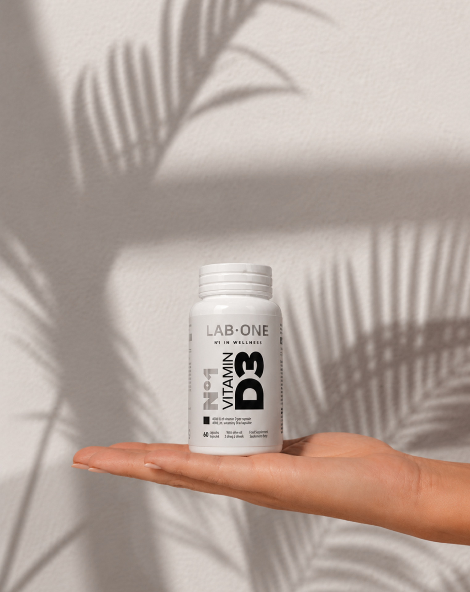 Nr 1 Vitamin D3 - vitamin D 2000 j.m.  i 1 kapsel